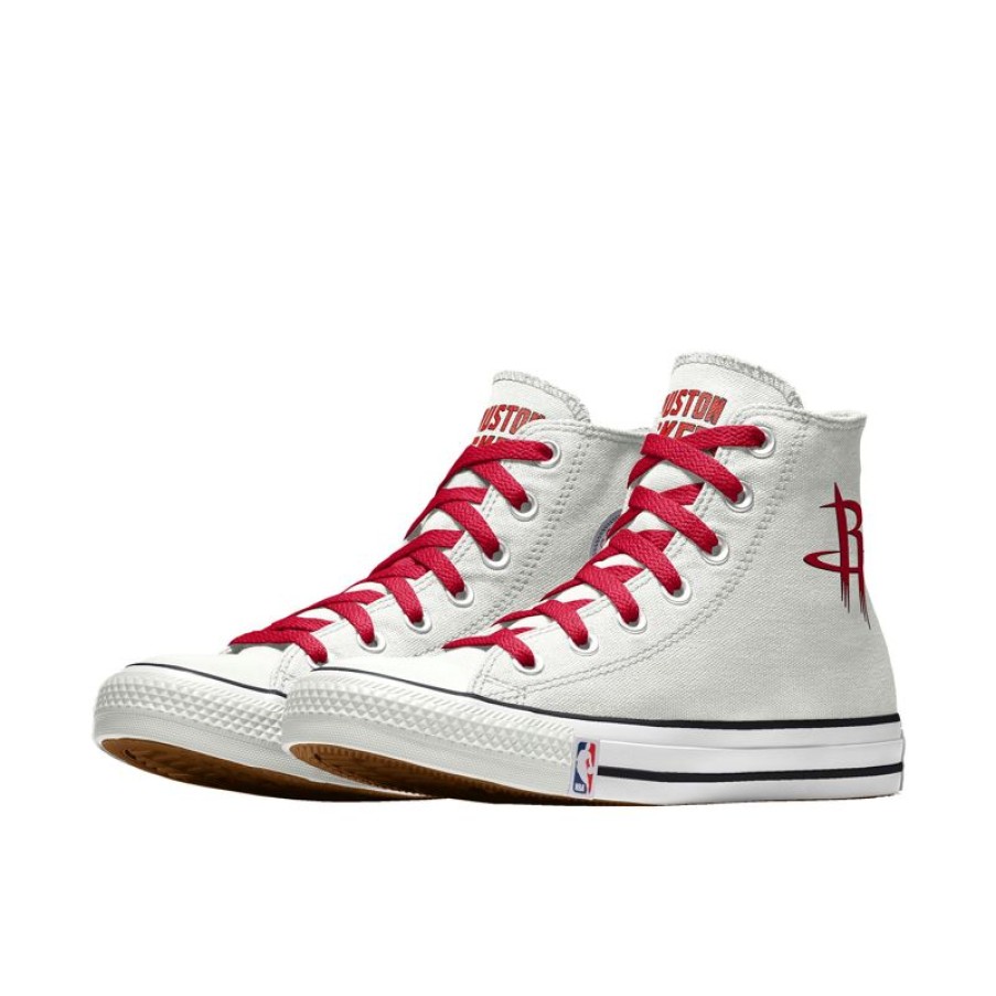 Donna Converse Modelli Bassi | Custom Chuck Taylor All Star Nba By You - Houston Rockets