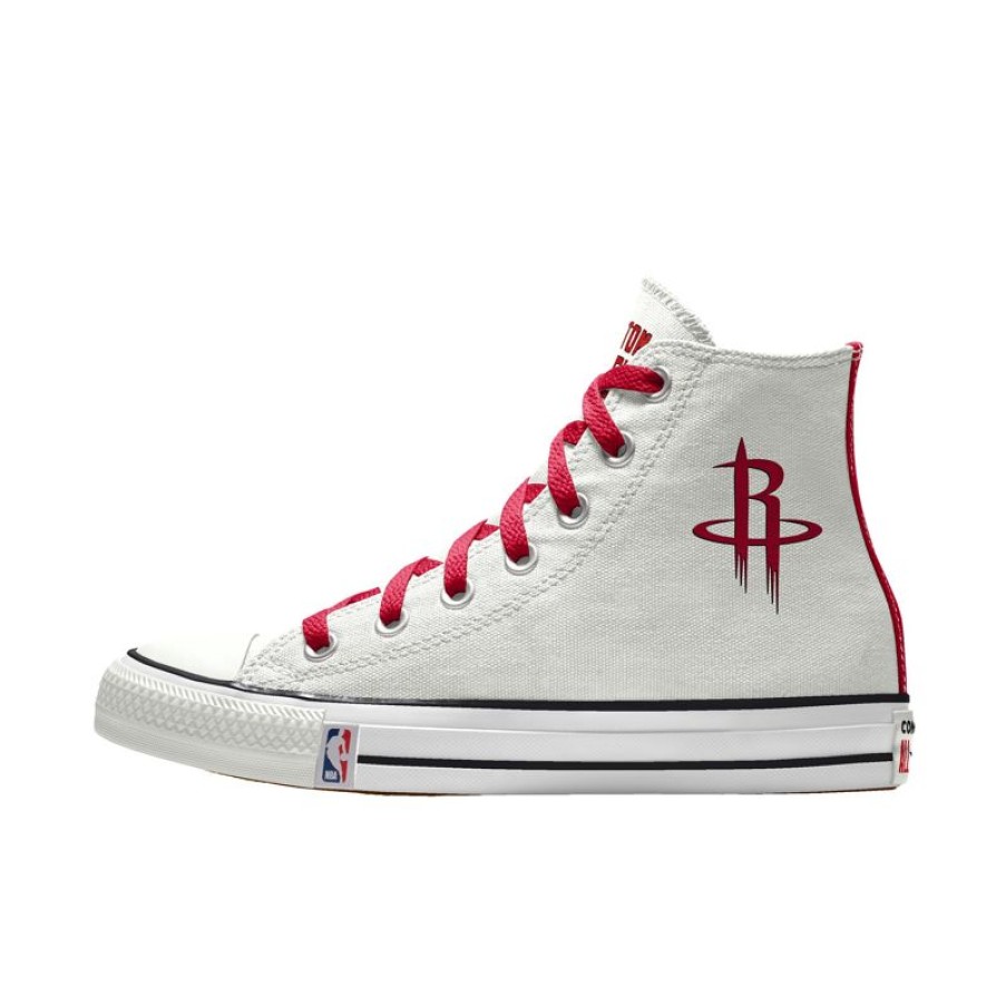 Donna Converse Modelli Bassi | Custom Chuck Taylor All Star Nba By You - Houston Rockets