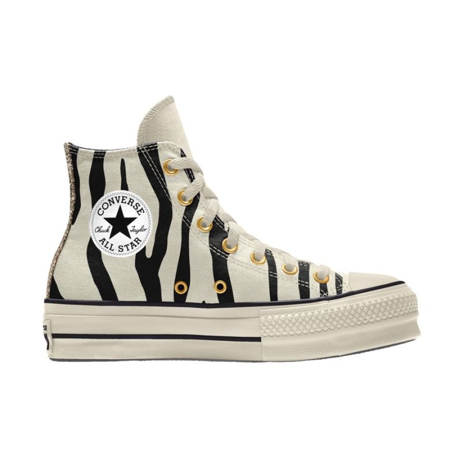 Donna Converse Classic Chuck | Custom Chuck Taylor All Star Lift Platform Glitter By You