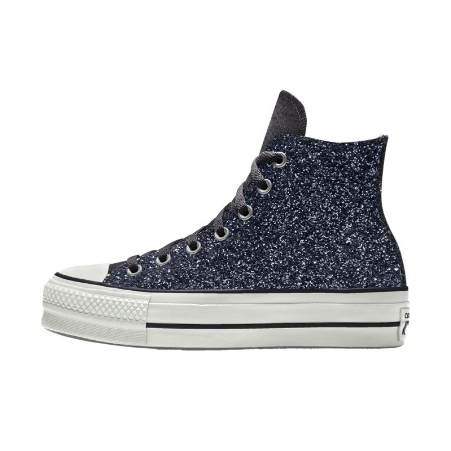 Donna Converse Classic Chuck | Custom Chuck Taylor All Star Lift Platform Glitter By You