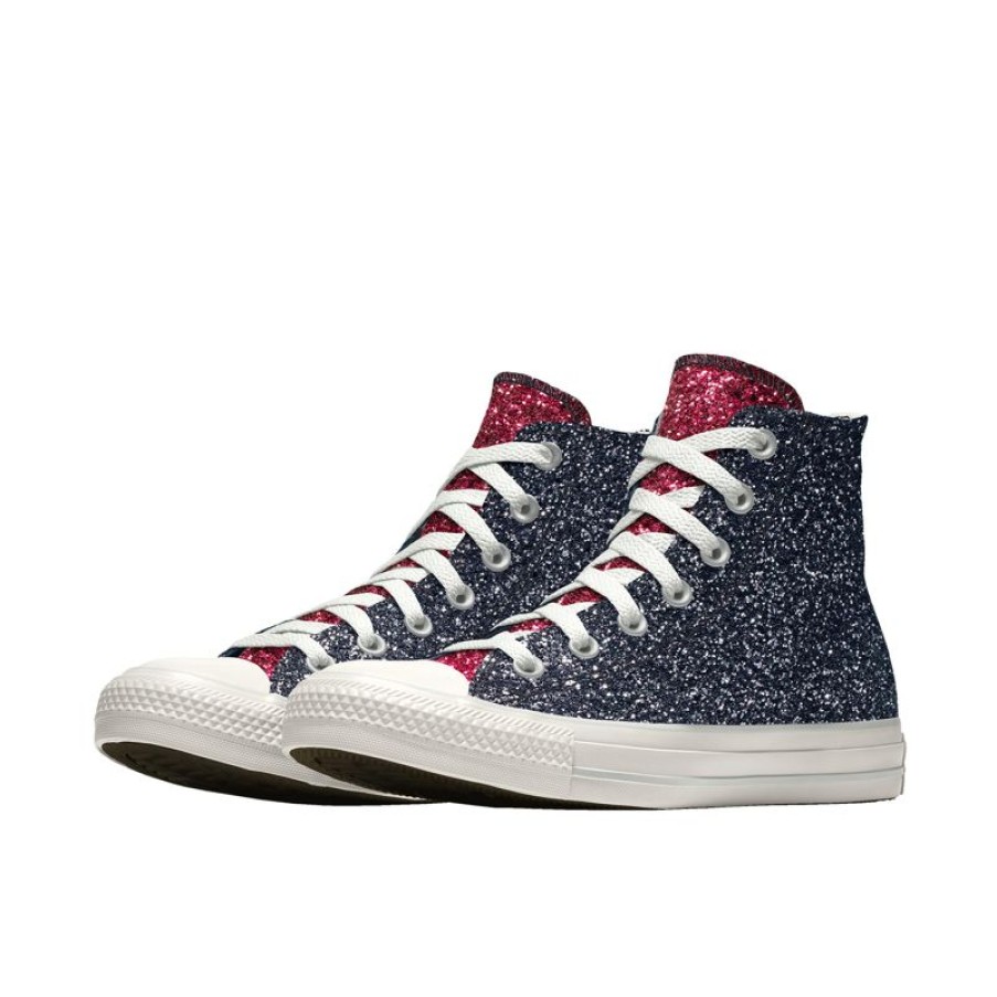 Donna Converse Modelli Alti | Custom Chuck Taylor All Star Glitter By You