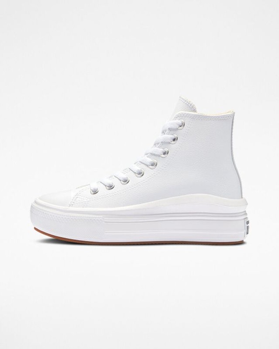 Donna Converse Modelli Alti | Chuck Taylor All Star Move Platform Foundational Leather