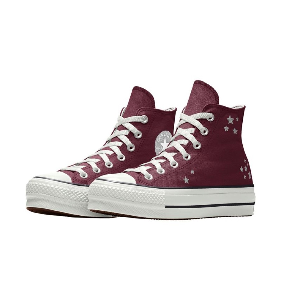 Uomo Converse Classic Chuck | Custom Chuck Taylor All Star Lift Platform Embroidery By You