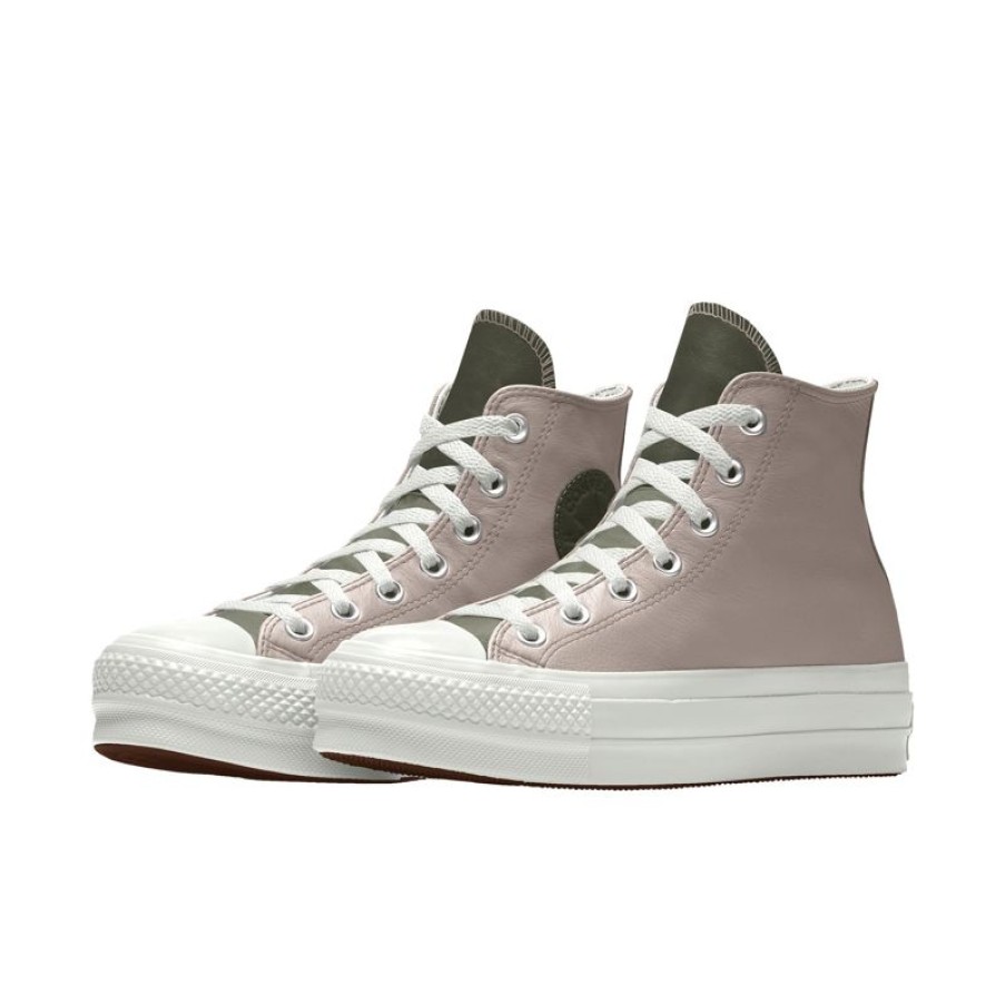 Donna Converse Modelli Bassi | Custom Chuck Taylor All Star Lift Platform Leather By You