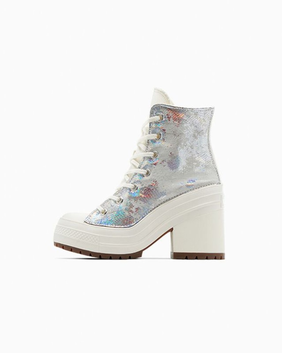 Donna Converse Modelli Alti | Chuck 70 De Luxe Heel Metallic