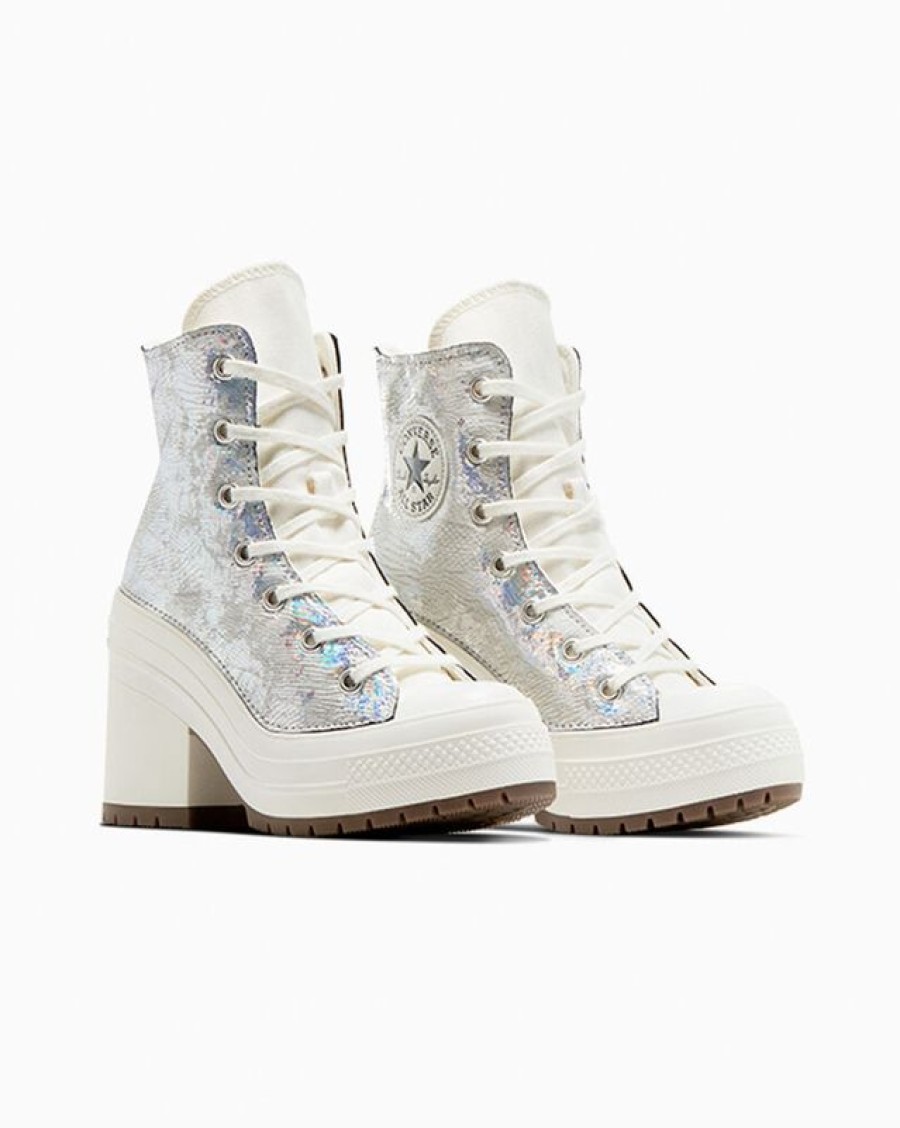 Donna Converse Modelli Alti | Chuck 70 De Luxe Heel Metallic