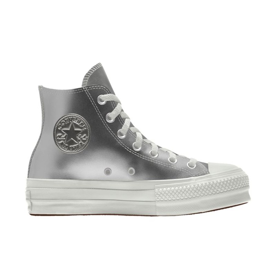 Donna Converse Modelli Alti | Custom Chuck Taylor All Star Lift Platform Leather By You