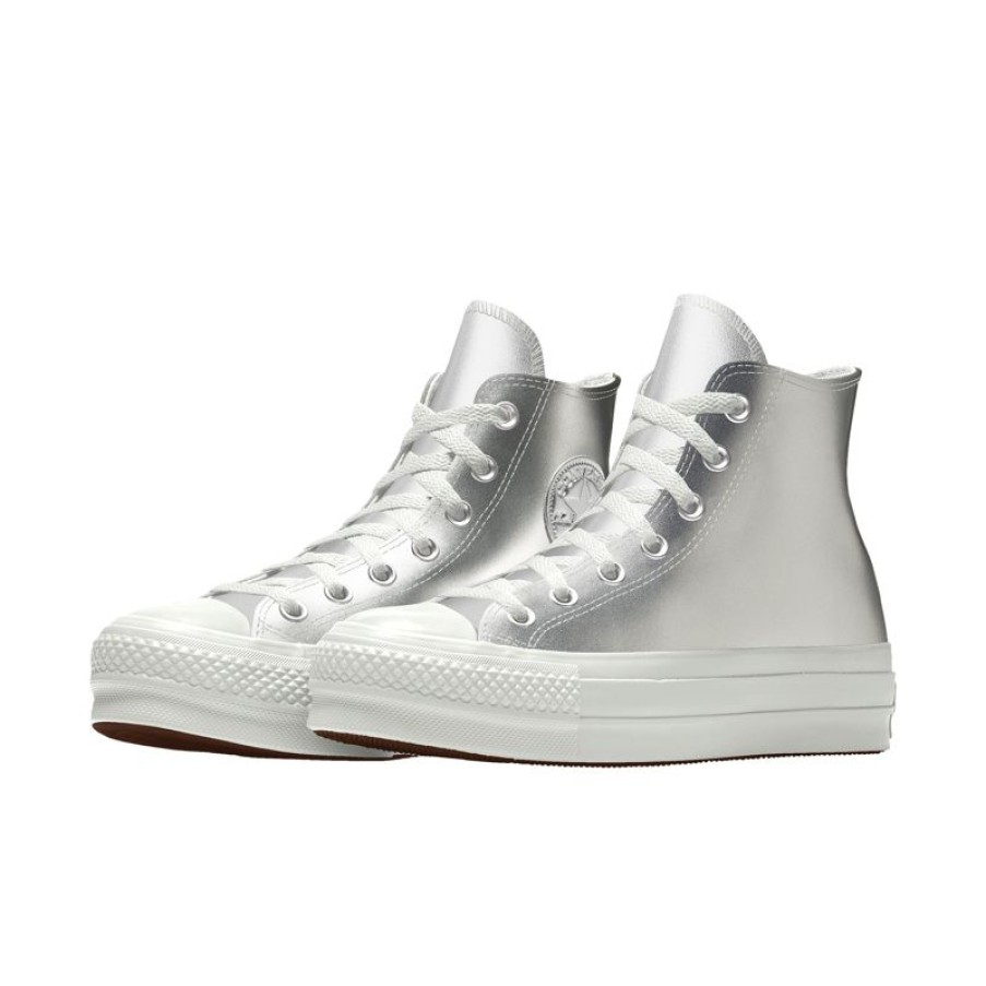 Donna Converse Modelli Alti | Custom Chuck Taylor All Star Lift Platform Leather By You