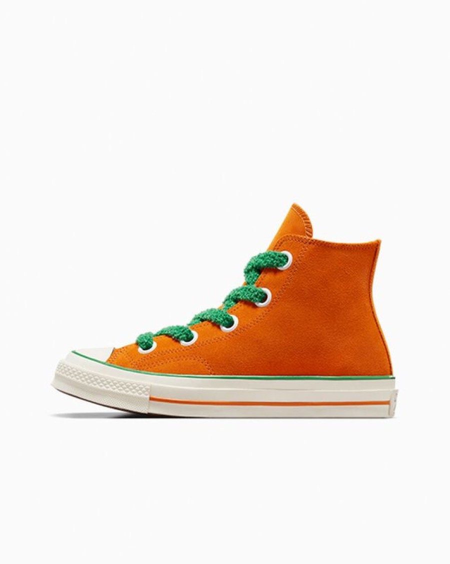 Uomo Converse Modelli Alti | Converse X Wonka Chuck 70 Oompa Loompa