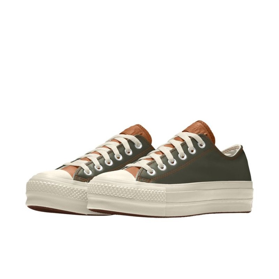 Uomo Converse Classic Chuck | Custom Chuck Taylor All Star Lift Platform Leather By You