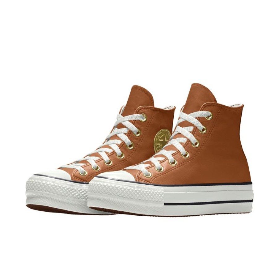 Uomo Converse Platform | Custom Chuck Taylor All Star Lift Platform Leather By You