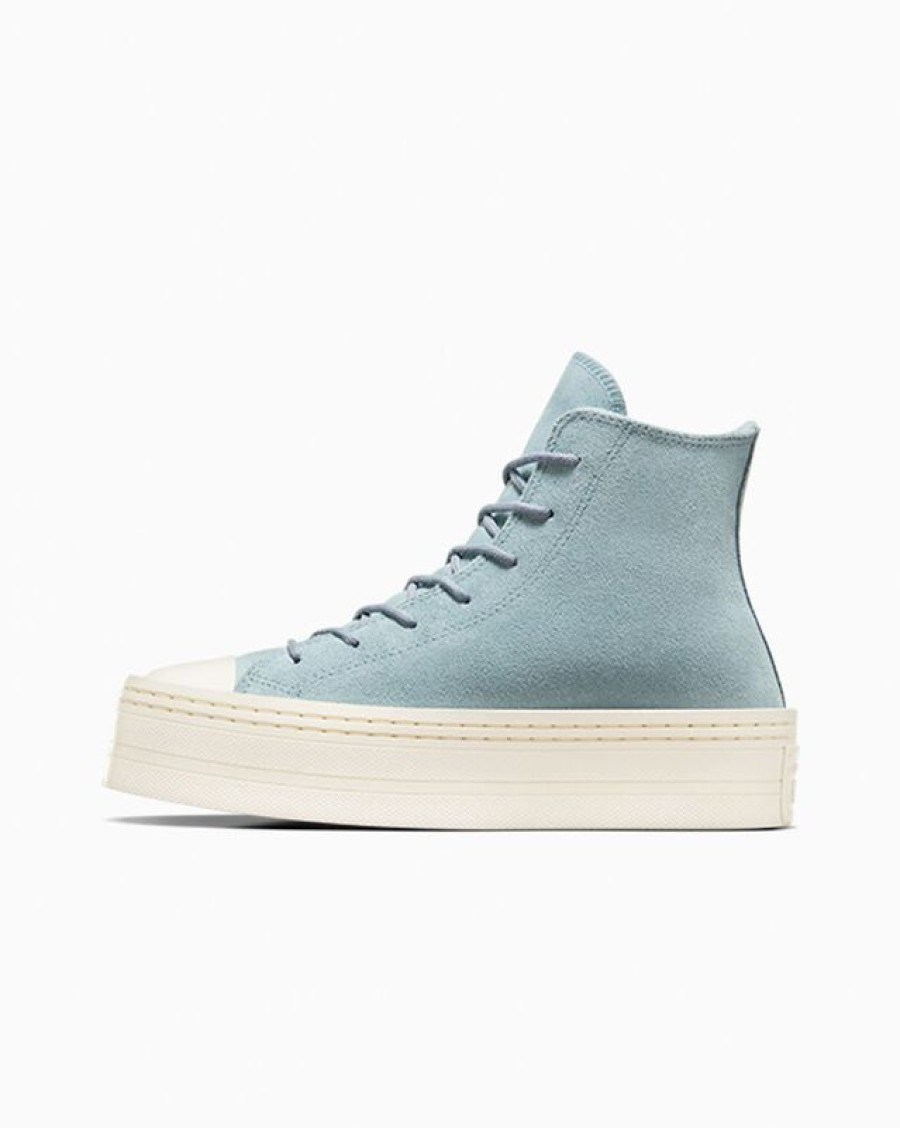 Donna Converse Modelli Alti | Chuck Taylor All Star Modern Lift Platform Suede