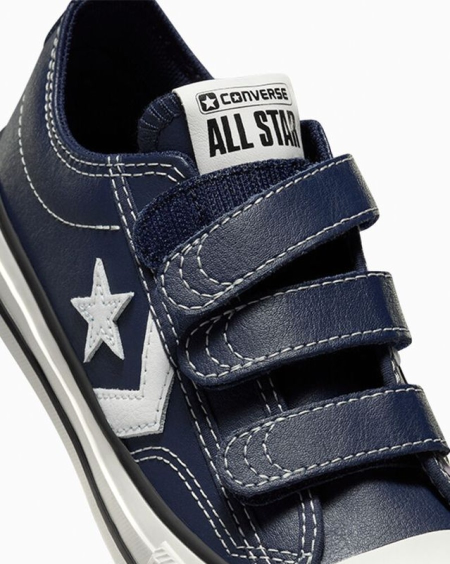 Bambini Converse Facile Da Indossare E Togliere | Star Player 76 Easy On Leather