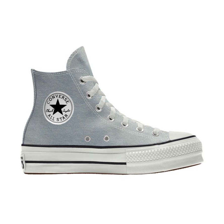 Donna Converse Platform | Custom Chuck Taylor All Star Lift Platform Embroidery By You