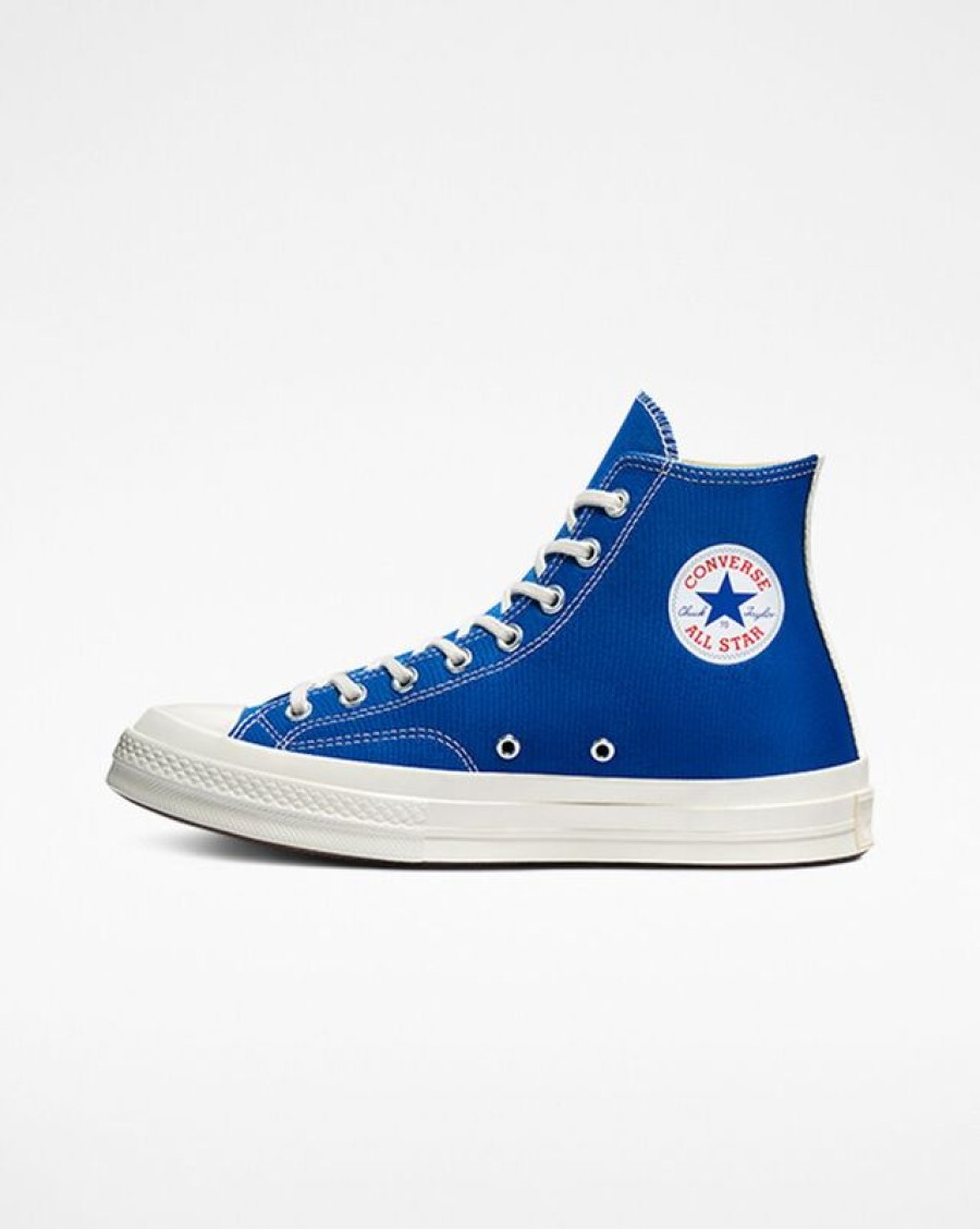 Uomo Converse Modelli Alti | Converse X Comme Des Garcons Play Chuck 70