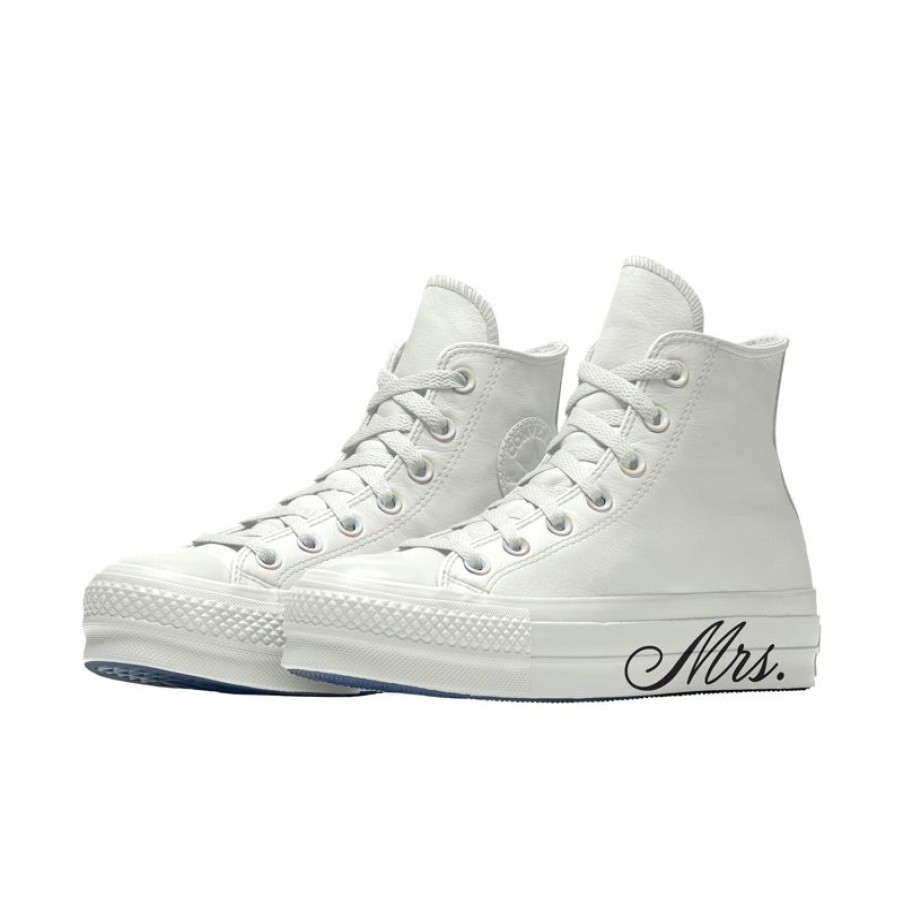 Uomo Converse Platform | Custom Chuck Taylor All Star Lift Platform Premium Wedding By You