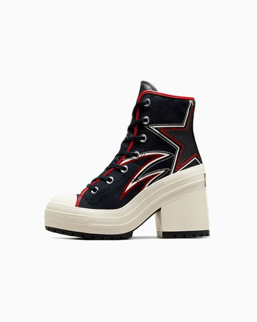 Donna Converse Modelli Alti | Chuck 70 De Luxe Heel Moto