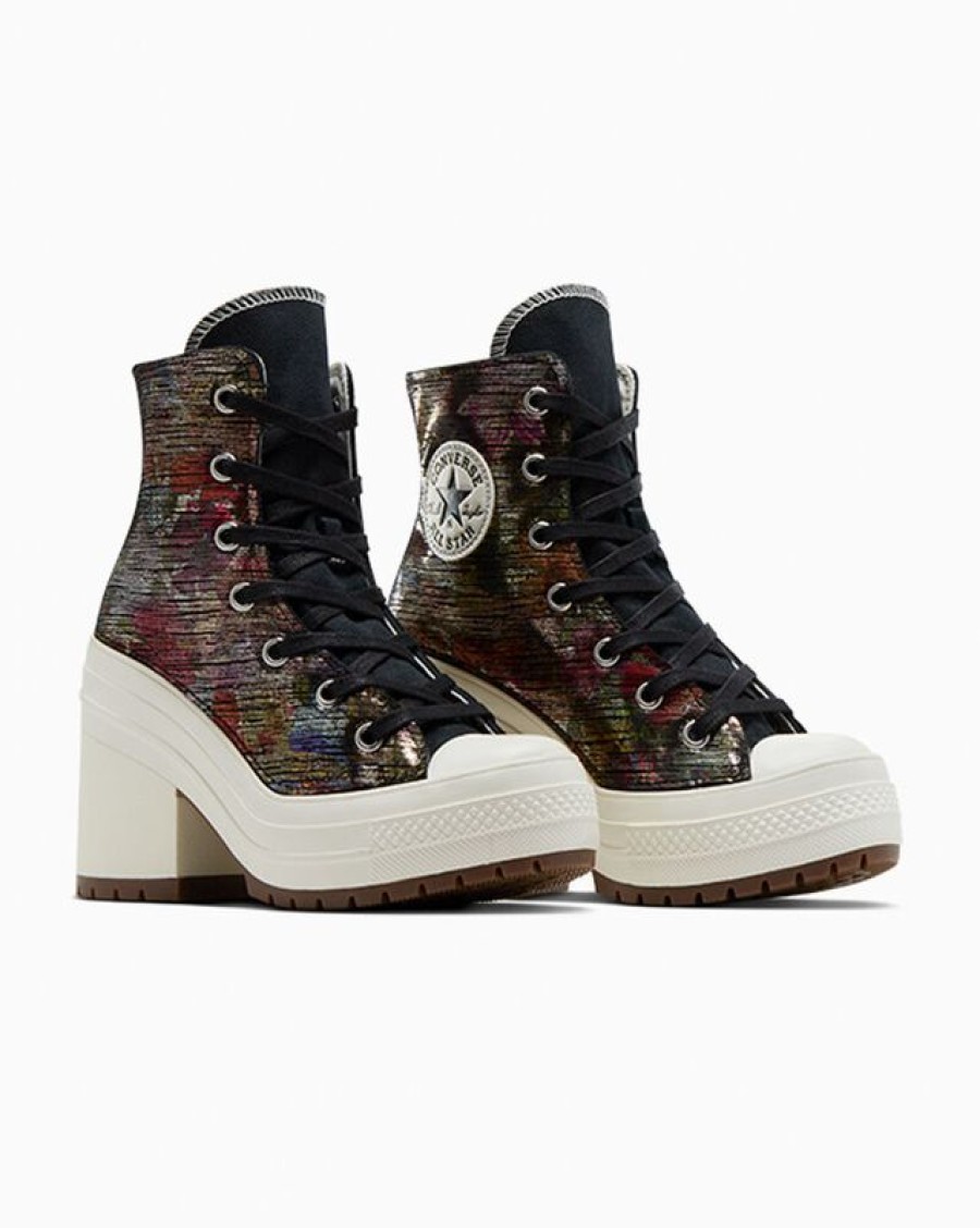 Donna Converse Modelli Alti | Chuck 70 De Luxe Heel Metallic