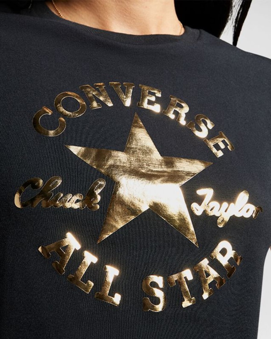 Donna Converse Maglie E T-Shirt | Chuck Taylor Patch Cropped T-Shirt