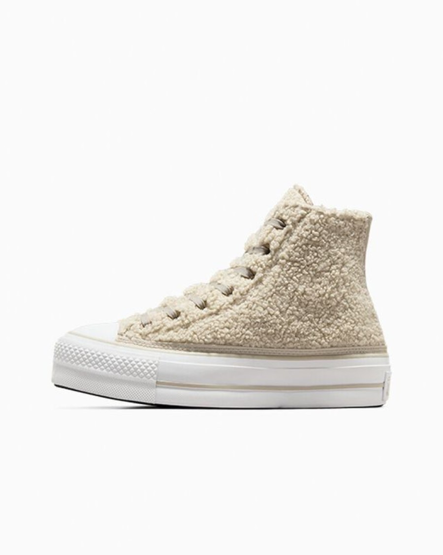 Donna Converse Winter Shop | Chuck Taylor All Star Lift Platform Sherpa