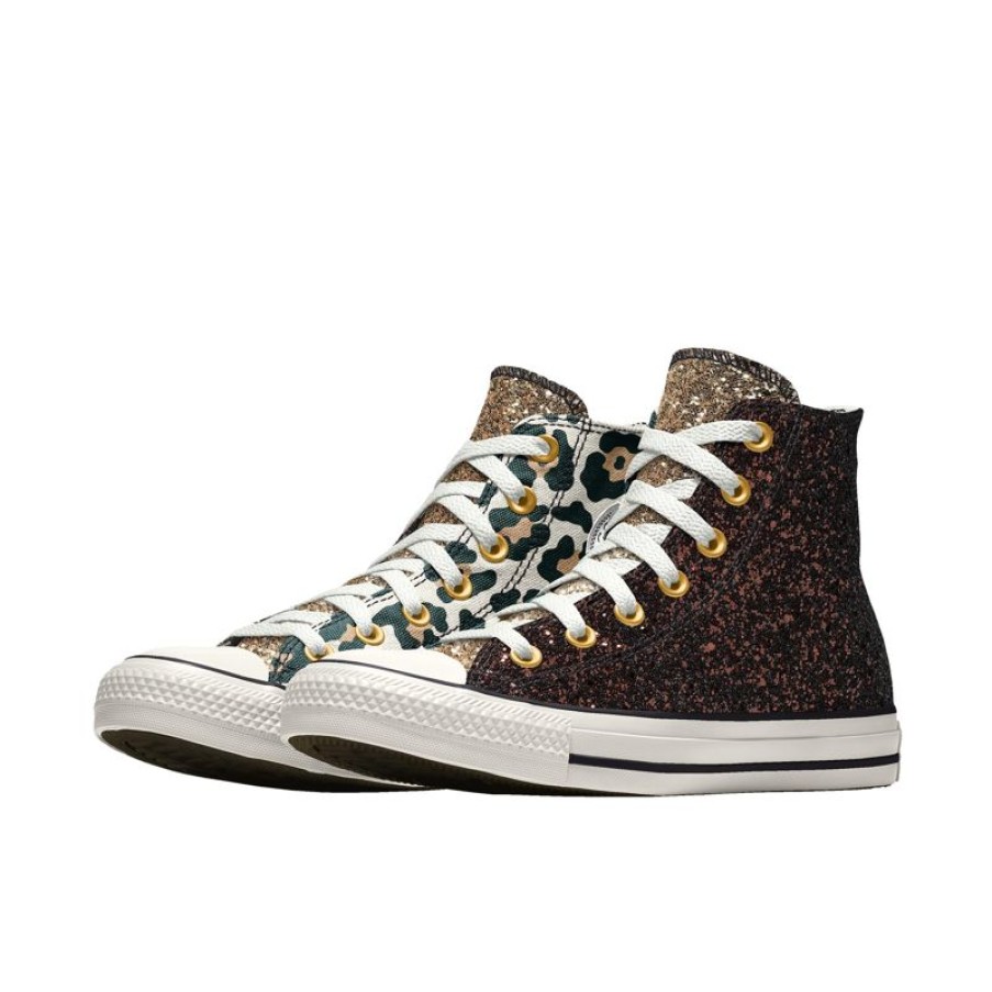 Donna Converse Modelli Alti | Custom Chuck Taylor All Star Glitter By You