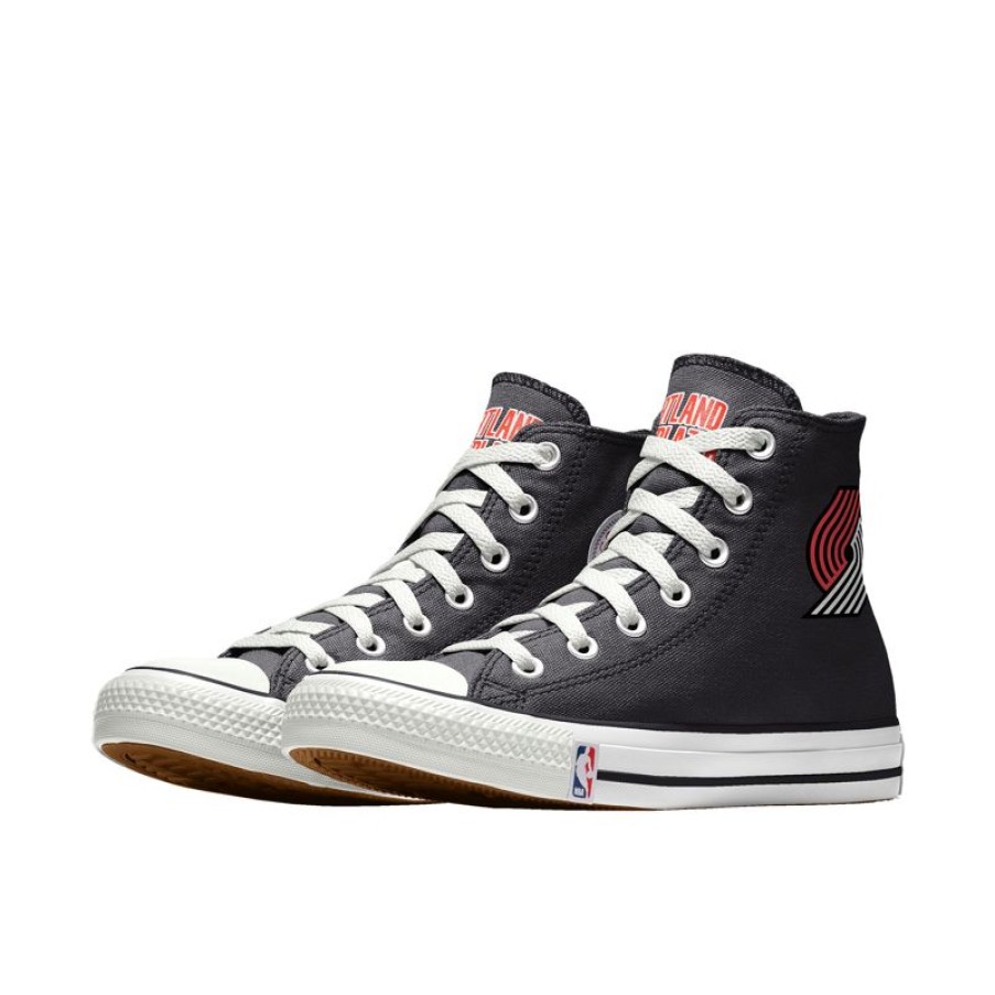 Uomo Converse Personalizza | Custom Chuck Taylor All Star Nba By You - Portland Trail Blazers