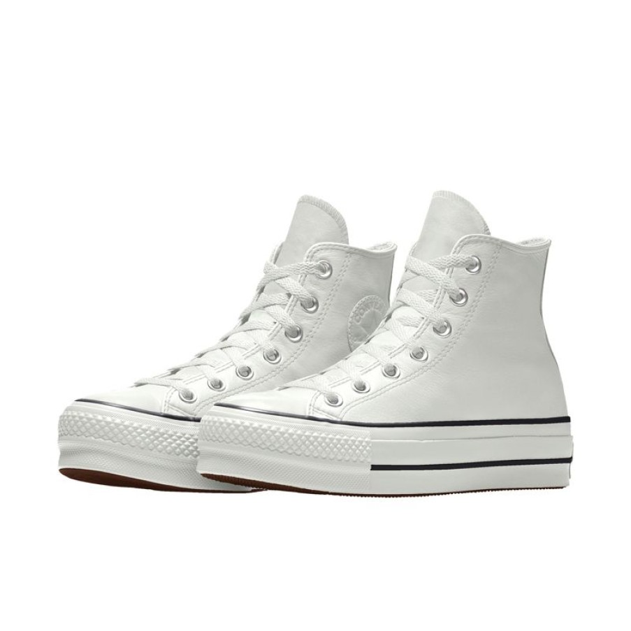 Donna Converse Modelli Bassi | Custom Chuck Taylor All Star Lift Platform Leather By You