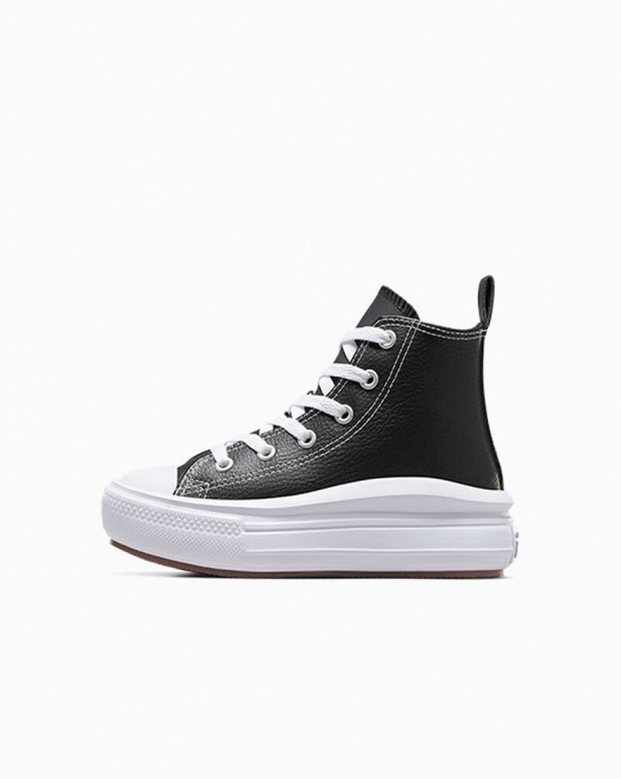 Bambini Converse Platform | Chuck Taylor All Star Move Platform Leather