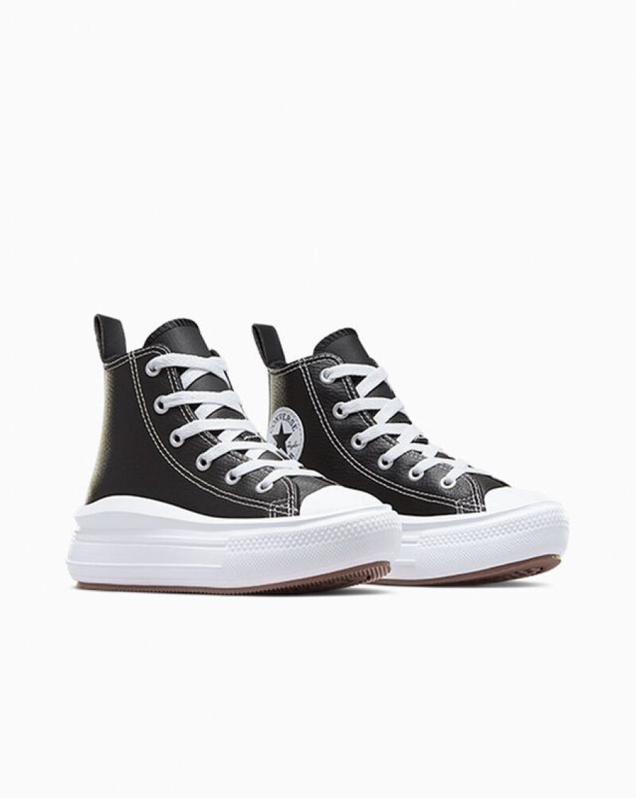 Bambini Converse Platform | Chuck Taylor All Star Move Platform Leather