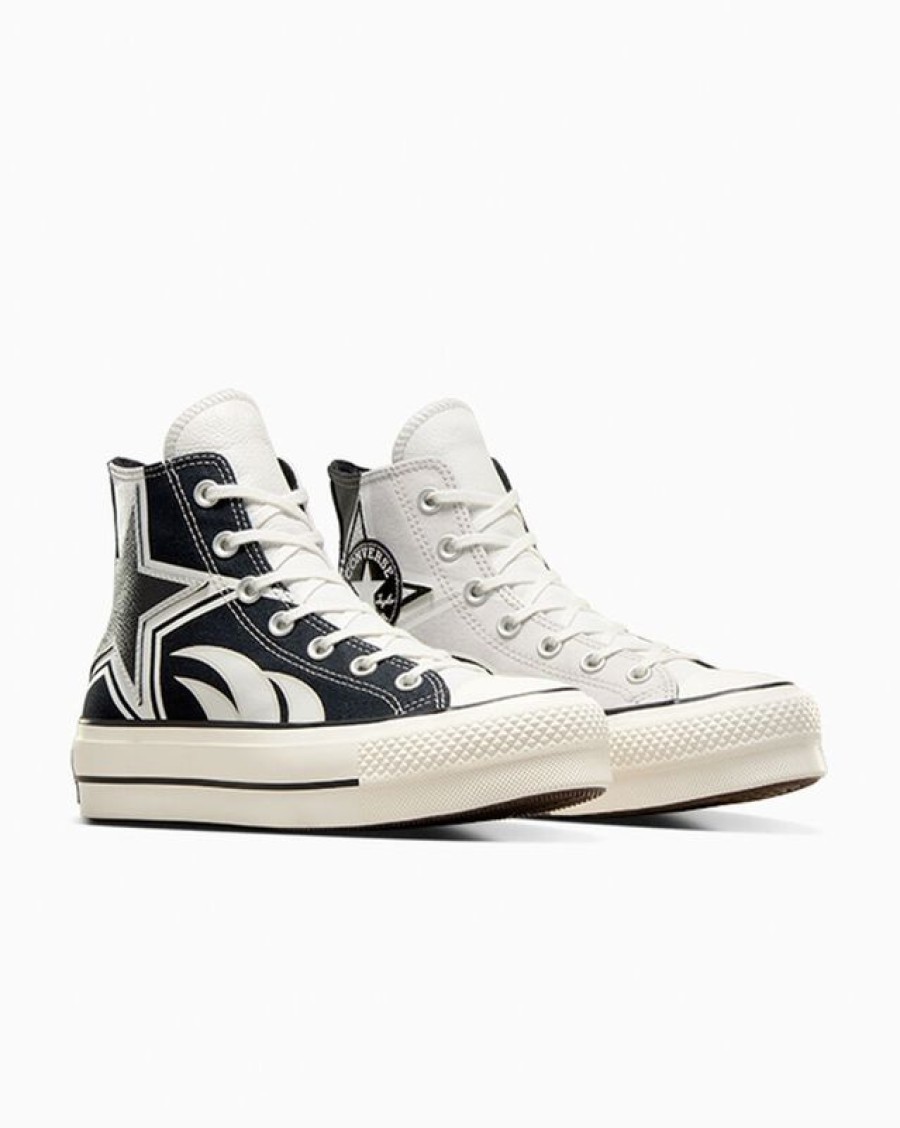 Donna Converse Modelli Alti | Chuck Taylor All Star Lift Platform Moto