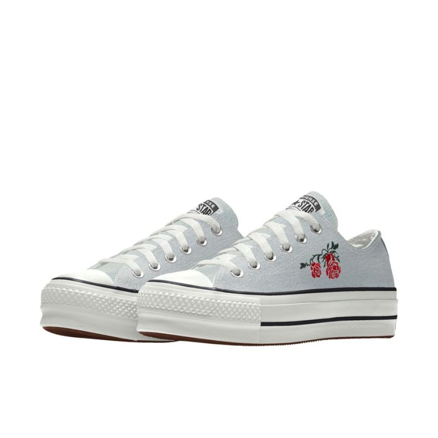 Uomo Converse Platform | Custom Chuck Taylor All Star Lift Platform Embroidery By You