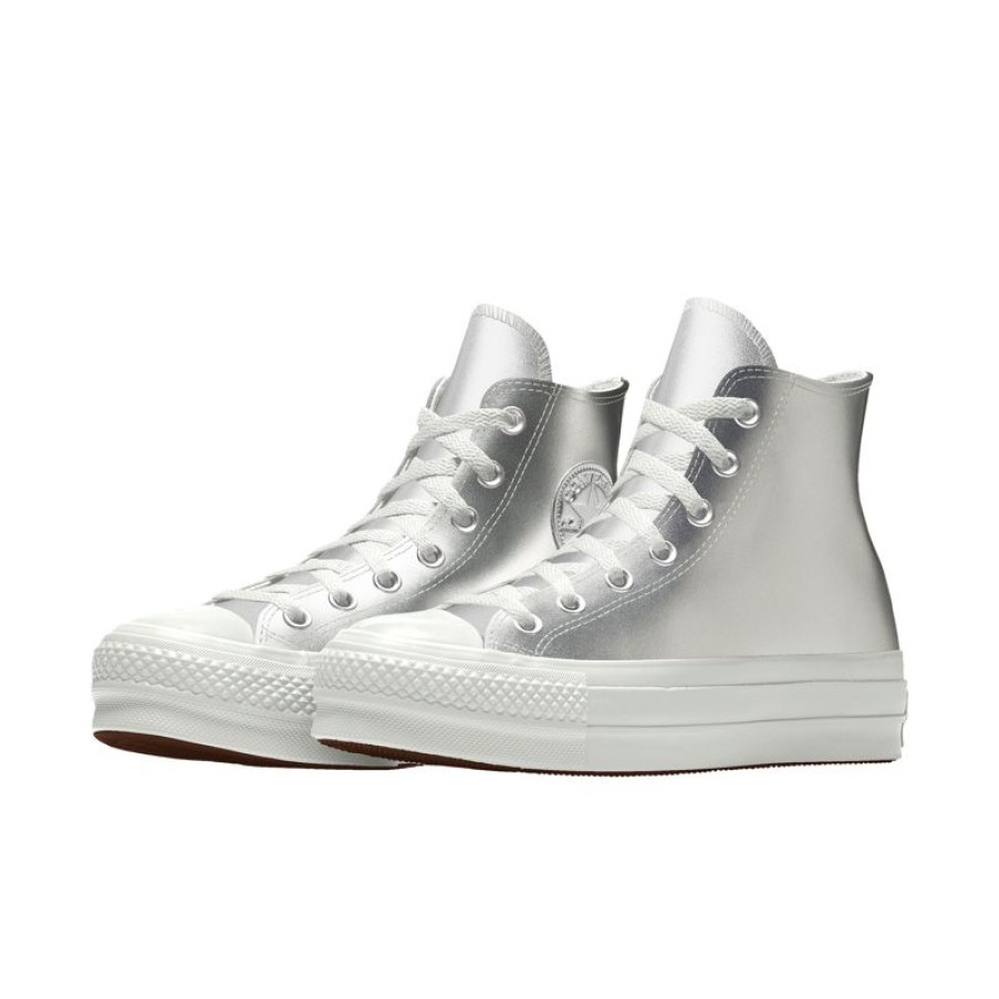 Donna Converse Modelli Bassi | Custom Chuck Taylor All Star Lift Platform Leather By You