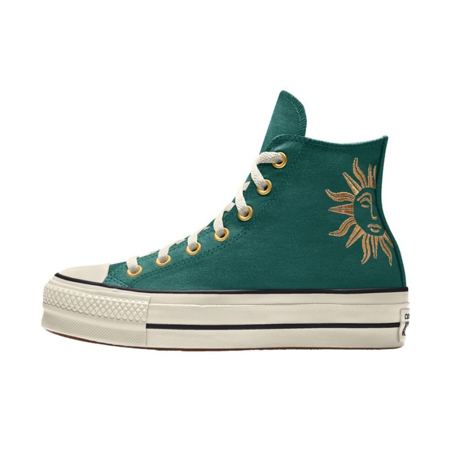 Donna Converse Personalizza | Custom Chuck Taylor All Star Lift Platform Embroidery By You