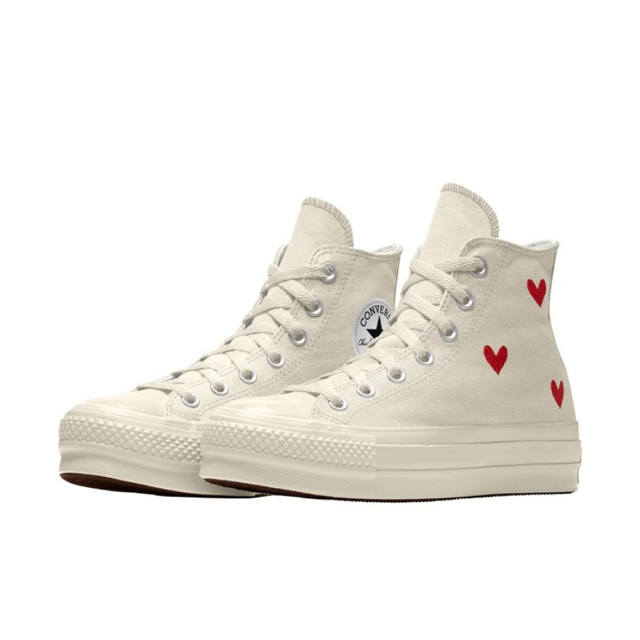 Donna Converse Modelli Bassi | Custom Chuck Taylor All Star Lift Platform Embroidery By You