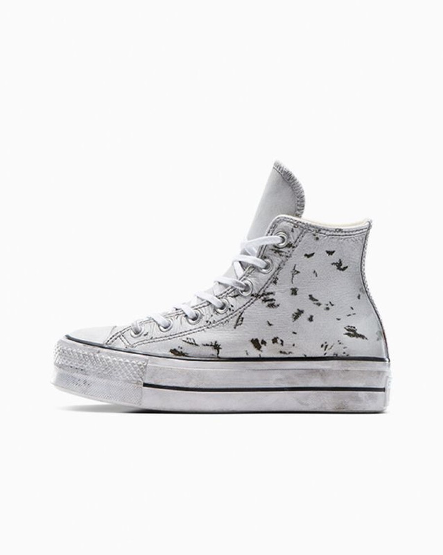 Donna Converse Platform | Chuck Taylor All Star Lift Platform Laser Leather