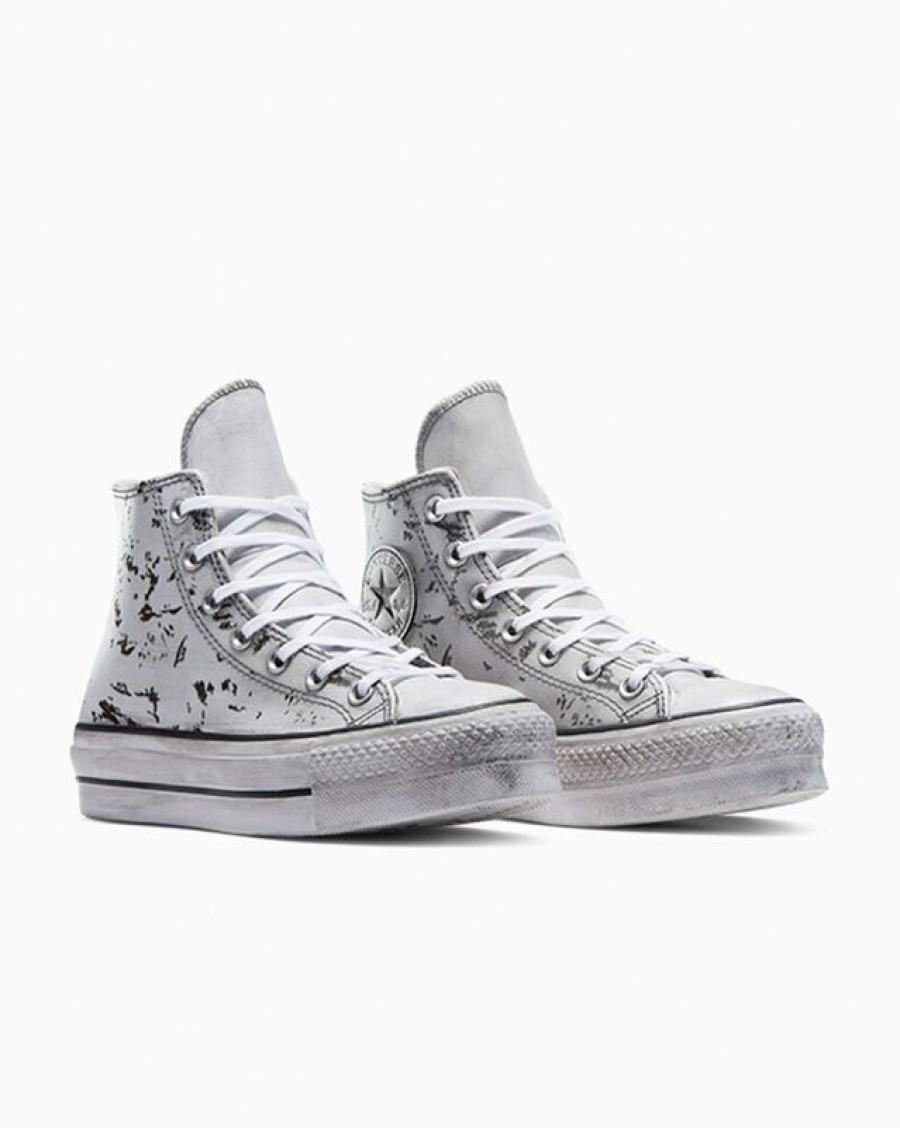 Donna Converse Platform | Chuck Taylor All Star Lift Platform Laser Leather