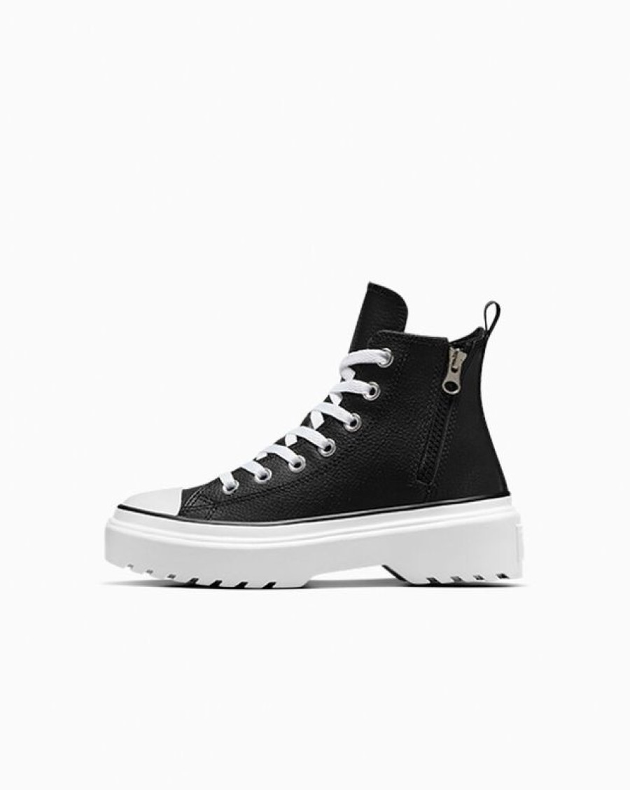 Bambini Converse Platform | Chuck Taylor All Star Lugged Lift Platform Leather