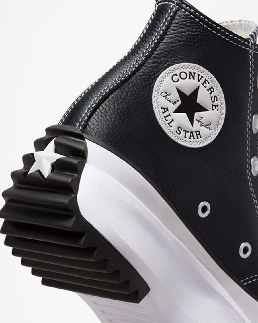 Uomo Converse Modelli Alti | Run Star Hike Platform Foundational Leather