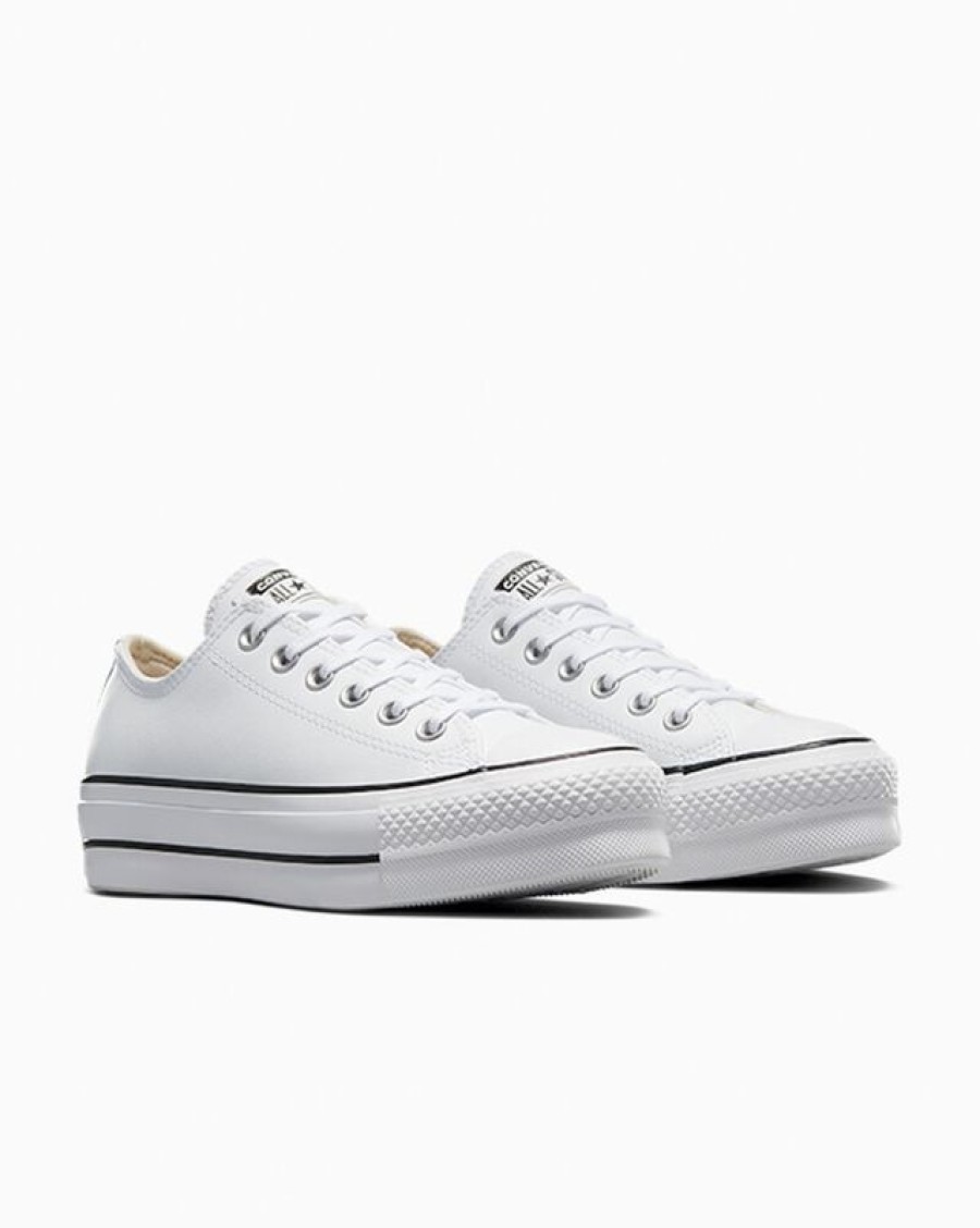 Uomo Converse Modelli Bassi | Chuck Taylor All Star Platform Clean Leather