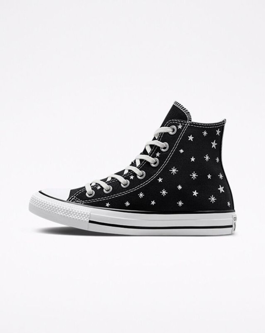 Donna Converse Modelli Alti | Chuck Taylor All Star Embroidered Stars