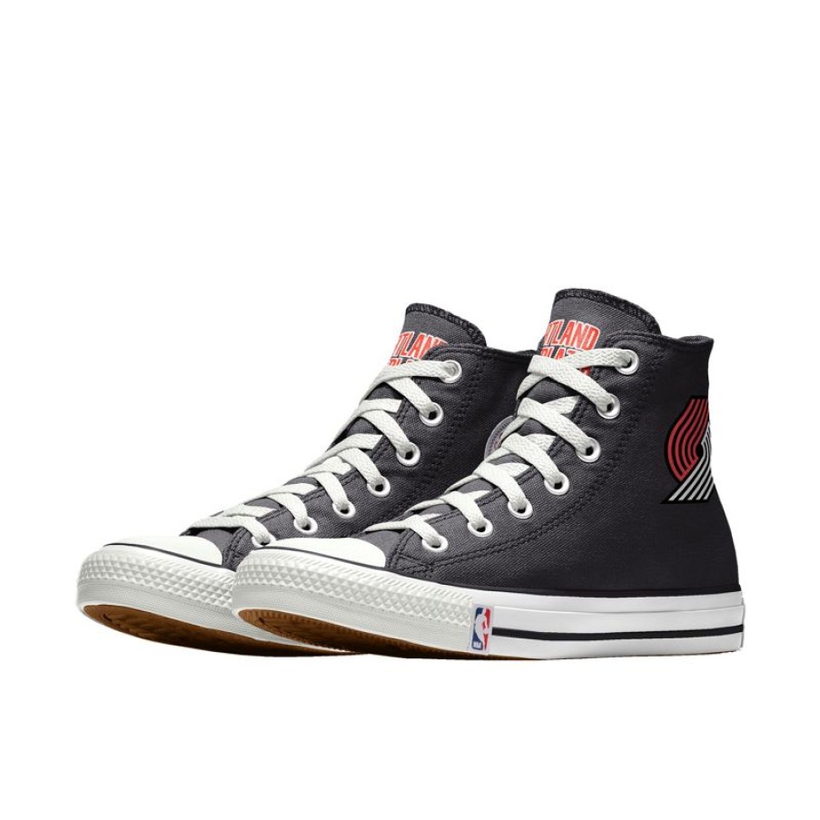 Uomo Converse Classic Chuck | Custom Chuck Taylor All Star Nba By You - Portland Trail Blazers