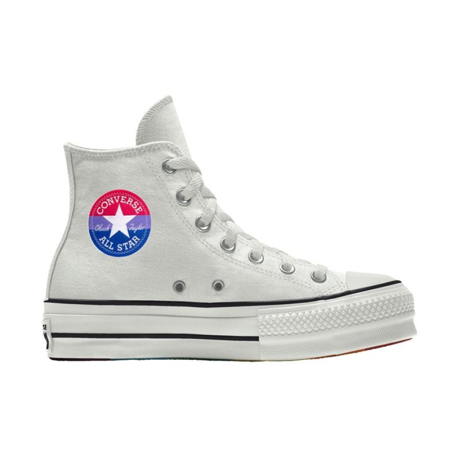 Donna Converse Platform | Custom Chuck Taylor All Star Lift Platform Pride By You