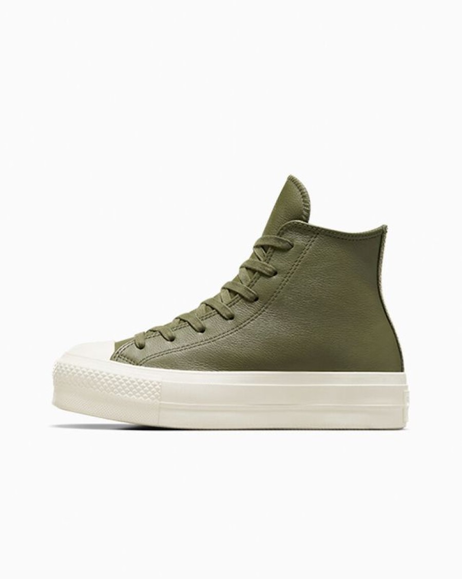 Donna Converse Stivali | Chuck Taylor All Star Lift Platform Leather