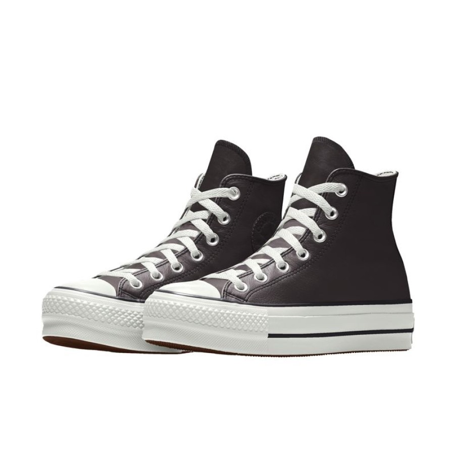 Uomo Converse Modelli Alti | Custom Chuck Taylor All Star Lift Platform Leather By You