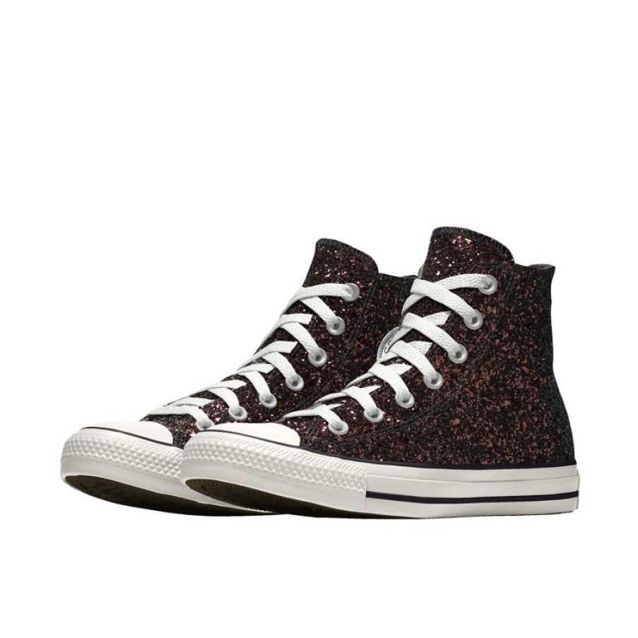 Uomo Converse Modelli Alti | Custom Chuck Taylor All Star Glitter By You