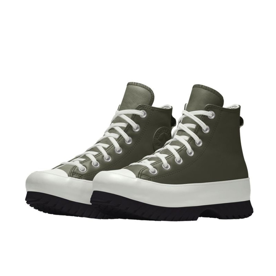 Uomo Converse Platform | Custom Chuck Taylor All Star Lugged Platform Leather By You