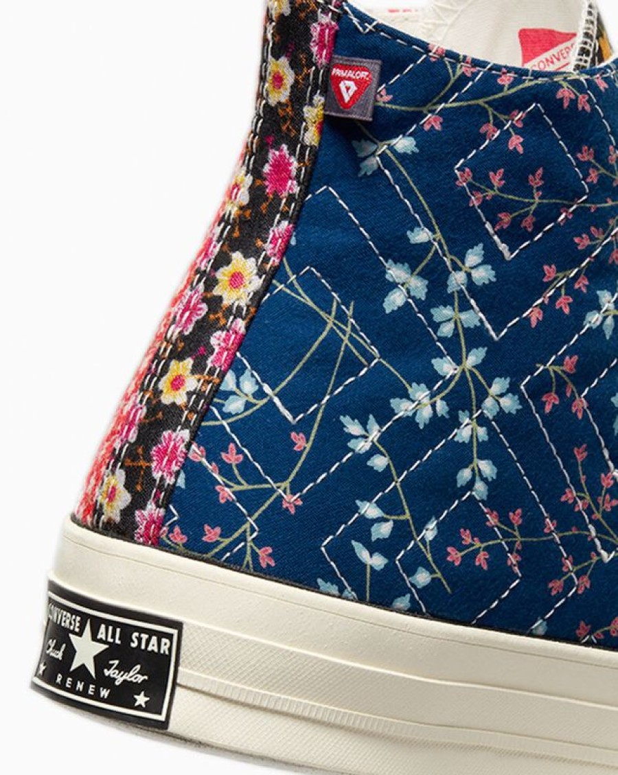 Donna Converse Modelli Alti | Converse Upcycled Floral Chuck 70