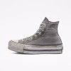 Donna Converse Platform | Chuck Taylor All Star Platform Smoked Canvas