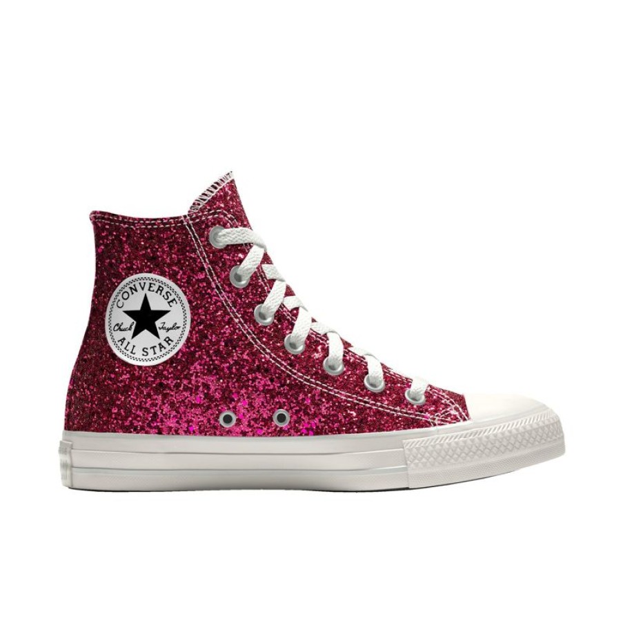 Donna Converse Modelli Alti | Custom Chuck Taylor All Star Glitter By You