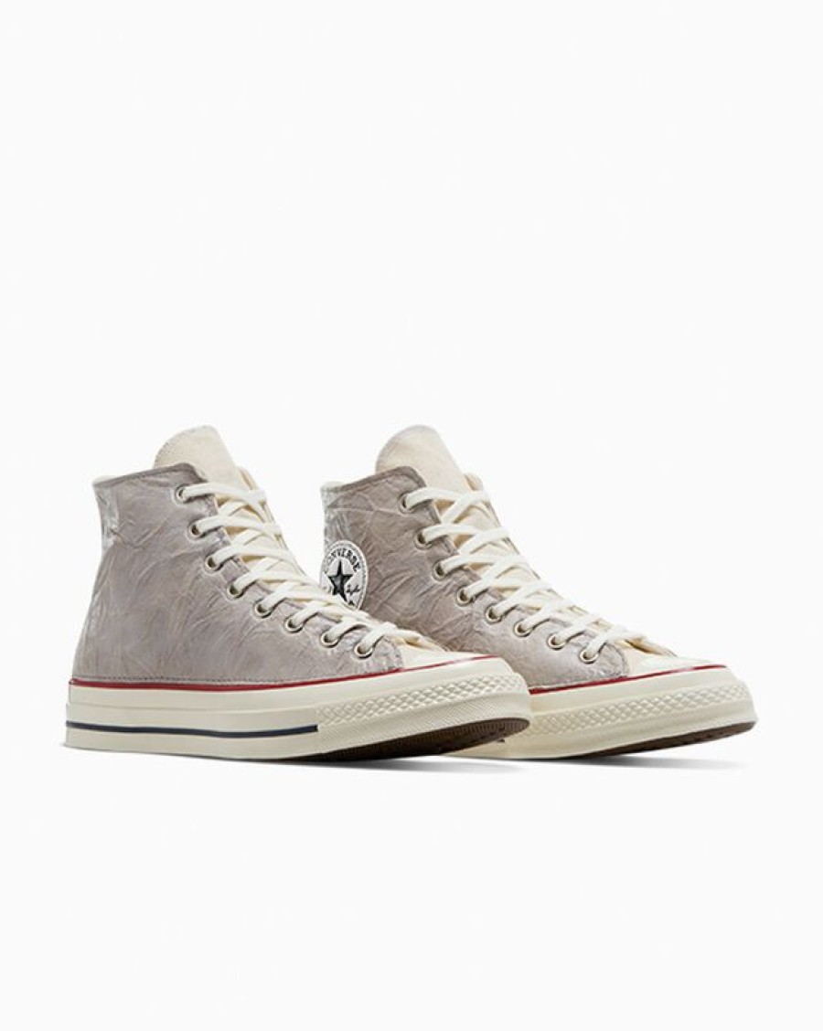 Uomo Converse Modelli Alti | Chuck 70 Textured Metallic